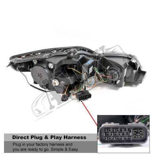 Lexus GS 300 (2005-2013) Головной свет фары-линза-LED оптика передняя