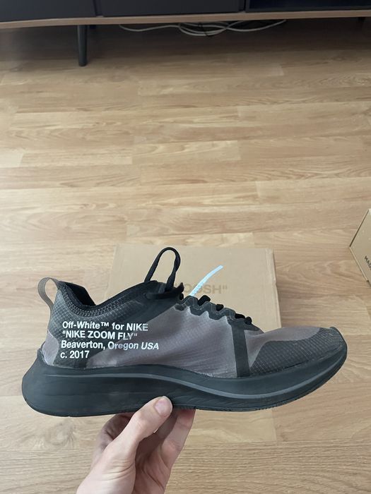 Nike off white zoom fly 41 eu
