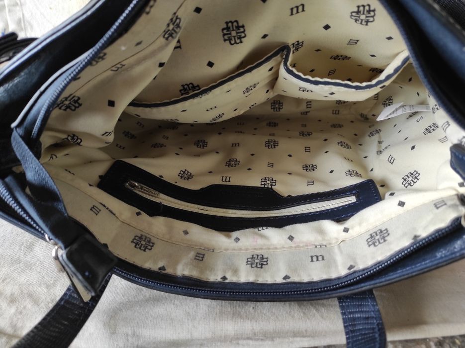 Torebka damska klasyczna Monnari granatowa