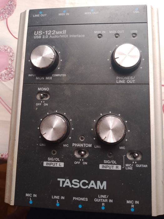 Аудіо карта  us-122mk||