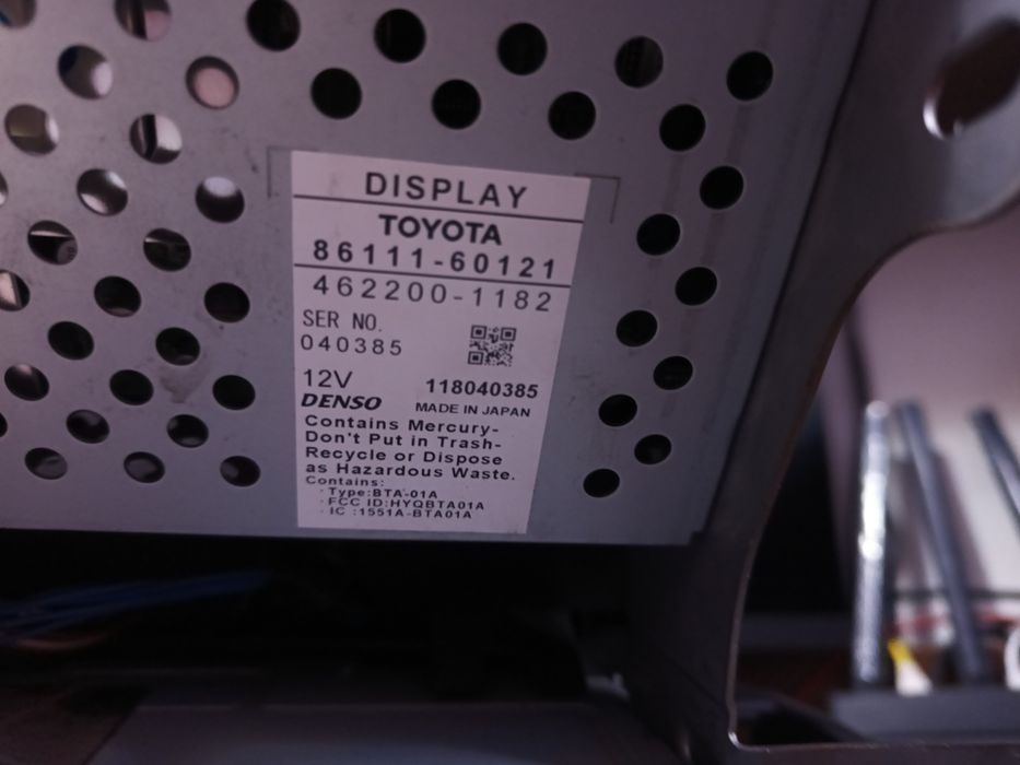 Штатна магнітола Lexus gx 470