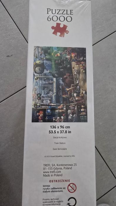 Puzzle trefl 6000 elementów