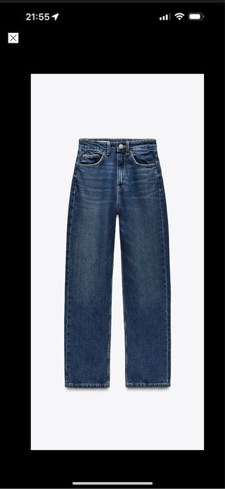 Продам джинси Zara mom fit!