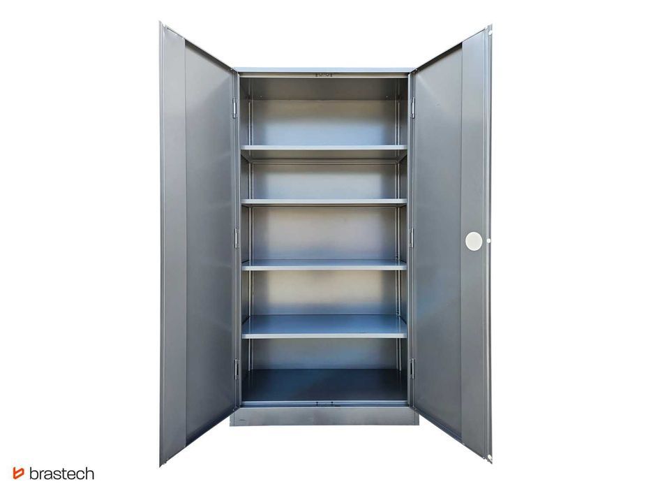 Szafa metalowa 195 cm x 100 cm x 45 cm Solidna 6 Zawiasów 90 kg
