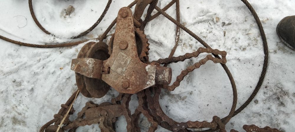 Талька, лебедка СССР