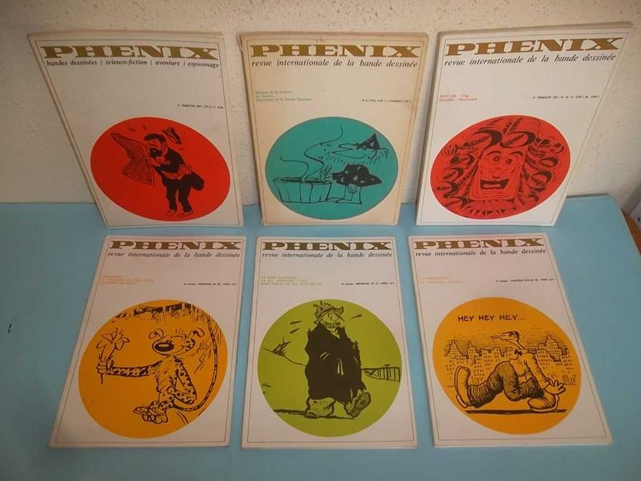 PHENIX - Lote de Revistas BD desde 1967
