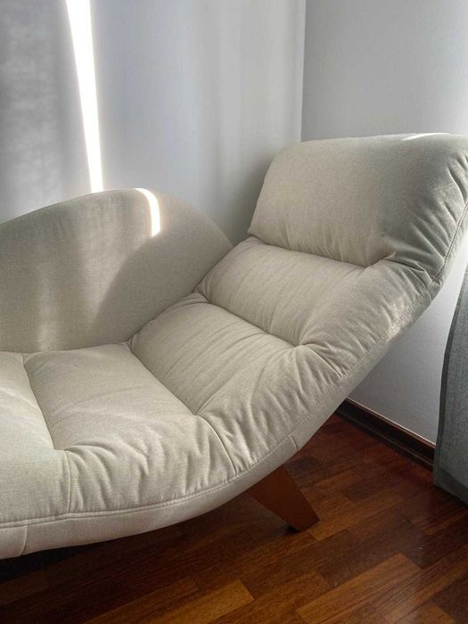 Chezlong nova forrada a tecido