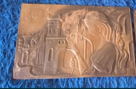 Картини мідні три штуки