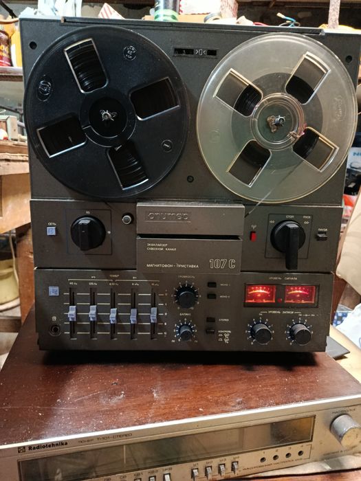 Юпитер 107С катушечний магнітофон