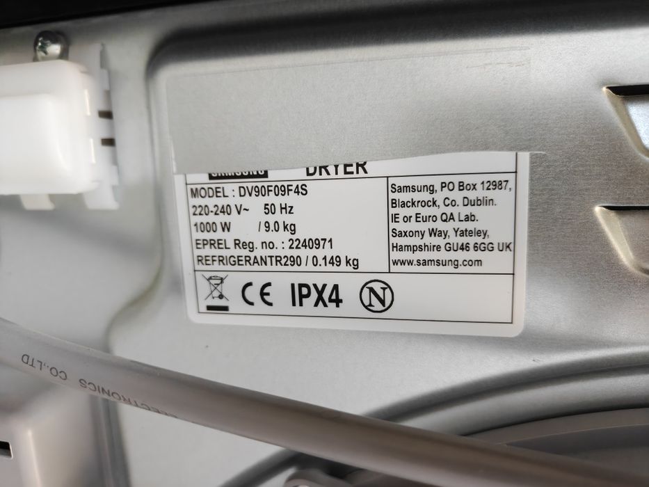 Suszarka Samsung 9kg, Bespoke technologia AI z 7 calowym ekranem