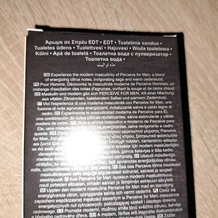 Woda toaletowa Perceive dla Niego 100ml