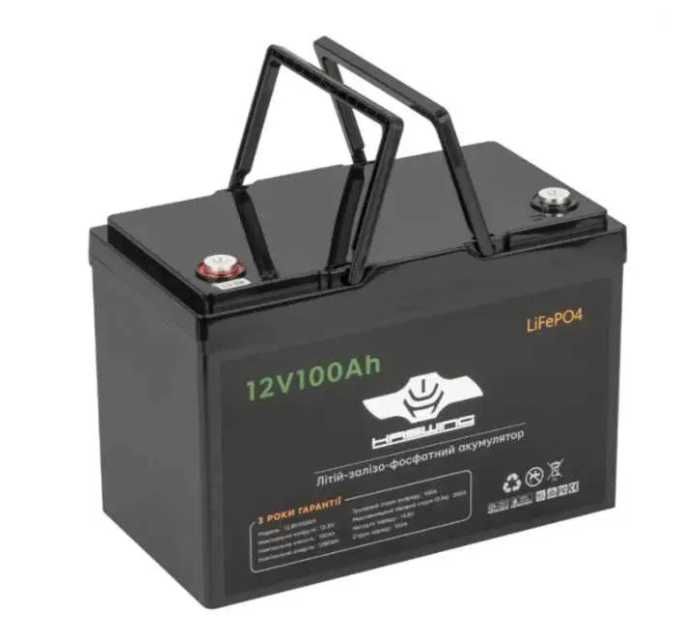 Акумулятор Літій-залізо-фосфатний Fisher LiFePo-4 100 Ah 12.8V 1280Вт Weekender/ HASWING / Haibo /