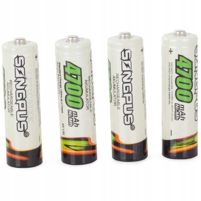 Akumulatorki Songpus AA R6 4700 mAh 4 szt. 02007