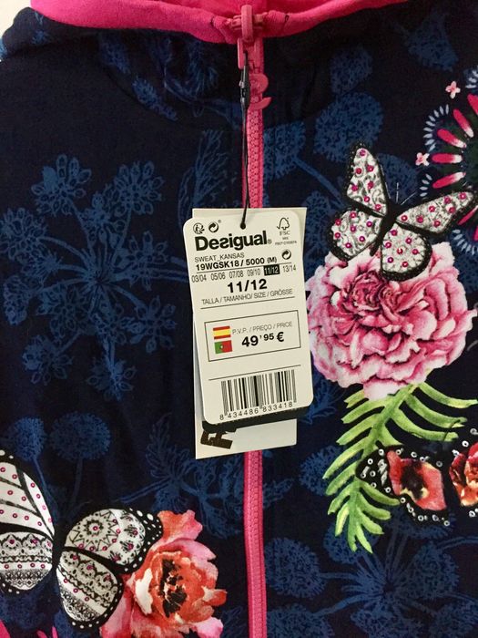 Sweat Desigual  menina