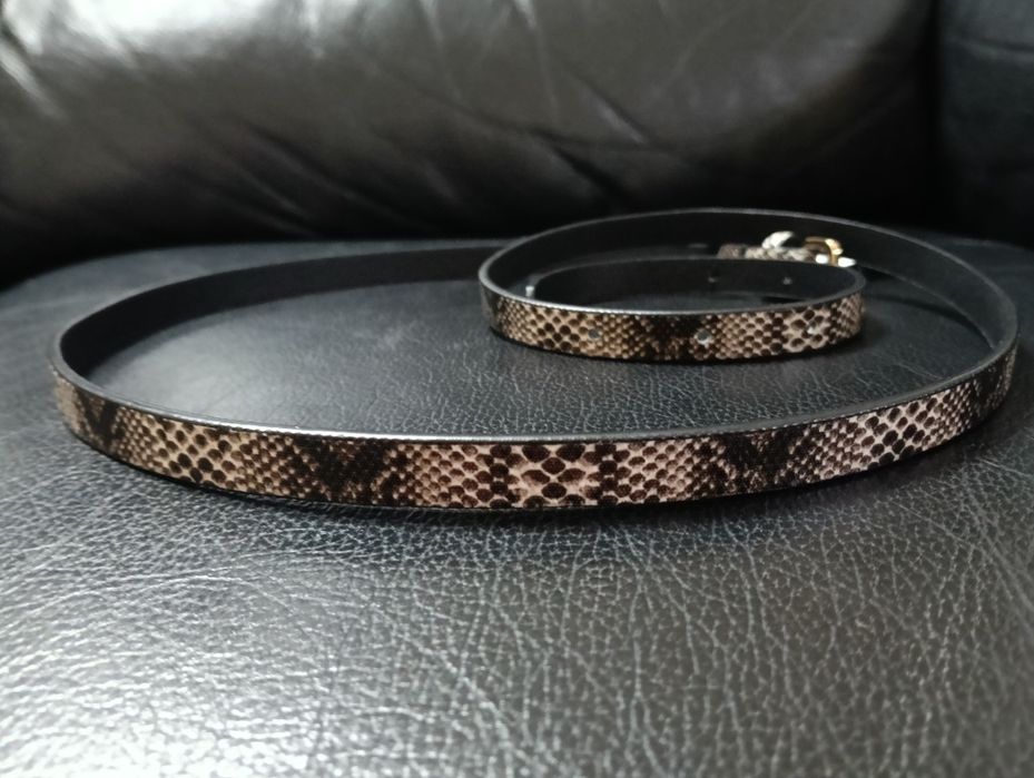 Cinto com padrão da Zara