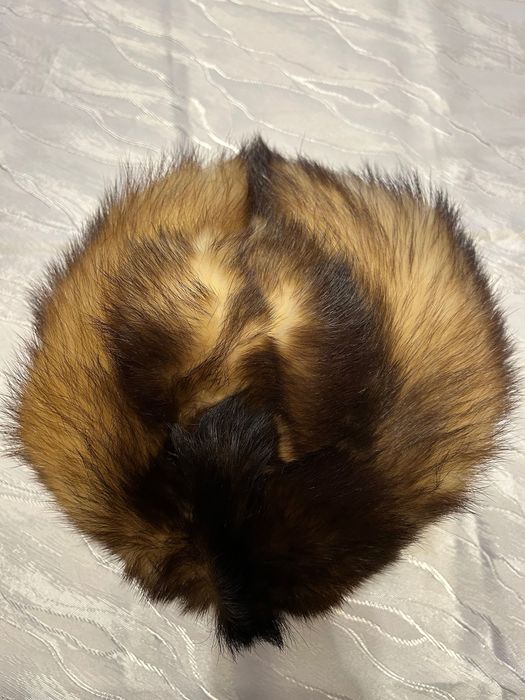 Czapka/toczek futrzana 52 cm w obwodzie