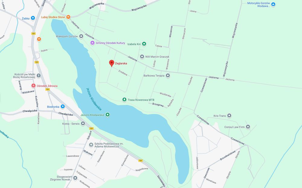 DOM Kłodawa ul. Żeglarska przy jeziorze  NAJLEPSZA LOKALIZACJA - BUDOM