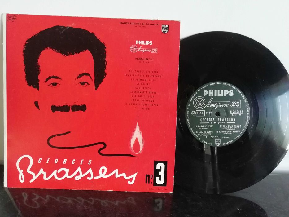 Vinil Georges Brassens (3 vinis)