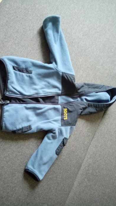 Курточка на мальчика 2 года Roots двухсторонняя демисезонная