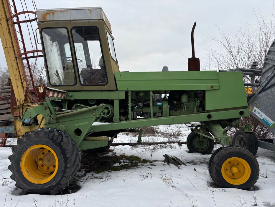 Самохідна косарка FORSCHRITT E-303 з комплектом жниварок