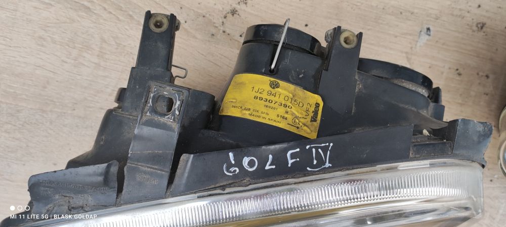 Lampa Lampy Przód Valeo VW Golf 4 Części Blask Gołdap