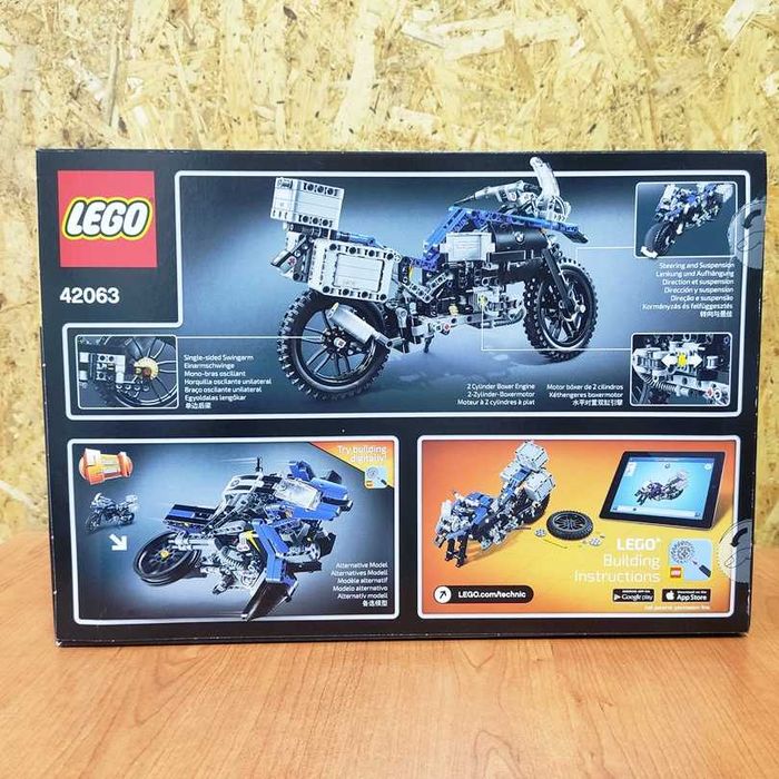 Lego Technic 42063 BMW R 1200 GS Adventure Selado