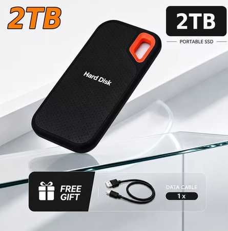 Zewnętrzny dysk 2 TB nowy