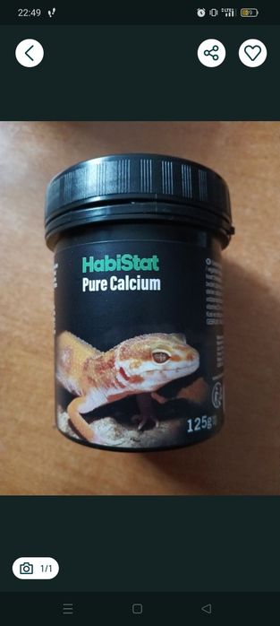 Wapno dla gadów nowe