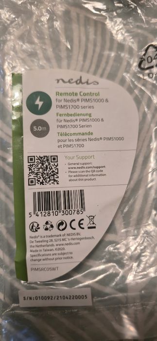 Inversor usado somente uma vez. O telecomando nunca foi usado.