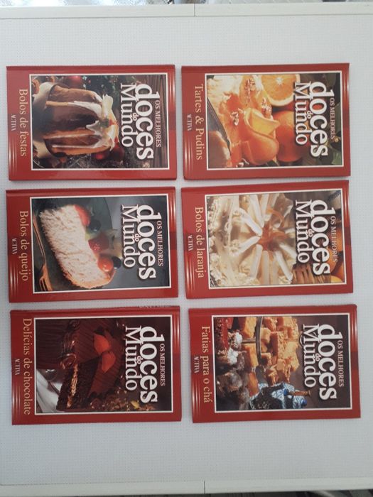 Coleção de Livros de culinaria NOVOS