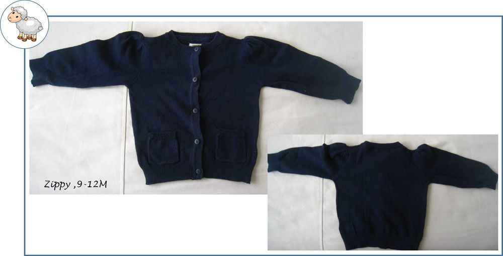 0-12 Meses Menina Primavera-Verão - casacos e pijamas