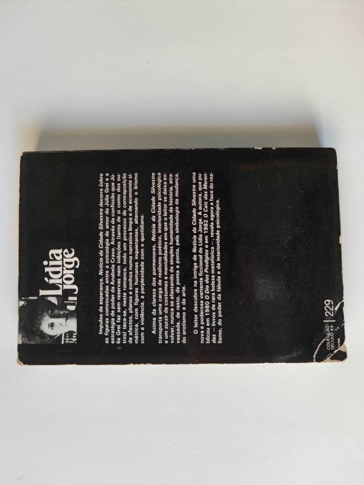 Notícia da Cidade Silvestre - Lídia Jorge - literatura portuguesa