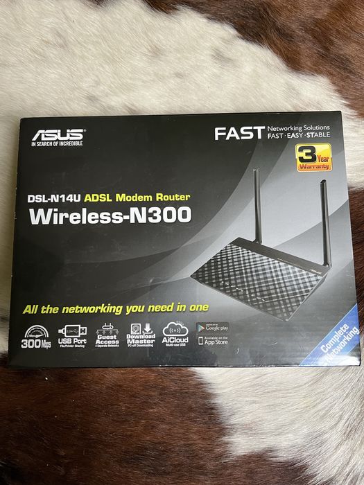 Asus wirelss n300 modem/ router