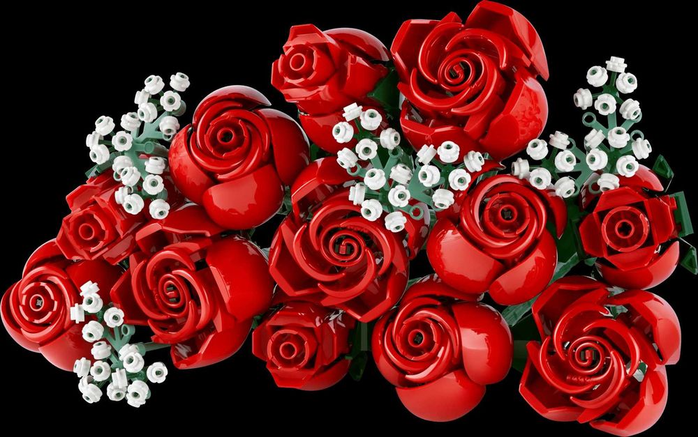 LEGO Botanicals Букет троянд 10328 - 822 деталі Аналог