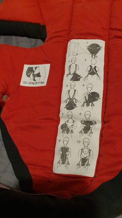 Komfortowe i bezpieczne Nosidełko Baby Bjorn, Nosidło 3,5-12kg