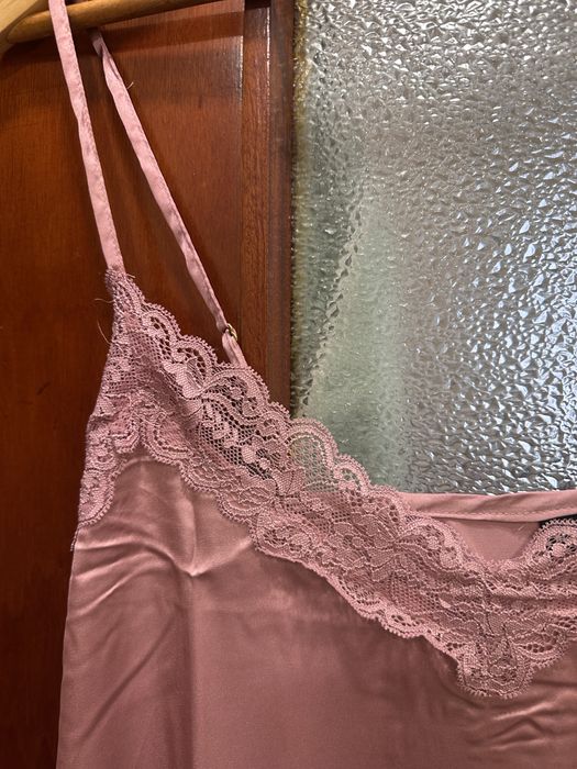 Camisa de dormir em cetim da TRAMAS numero L