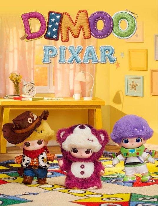 Оригінал‼️Pop Mart  DIMOO × Disney Pixar Series Blind Box