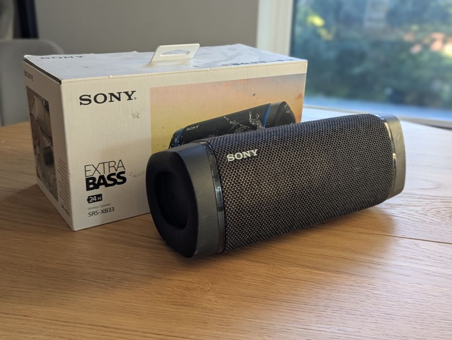 Głośnik przenośny Sony SRS XB33 Czarny