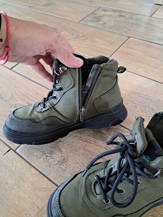 Buty chłopięce, Trzewiki ,Traperki lekko ocieplane