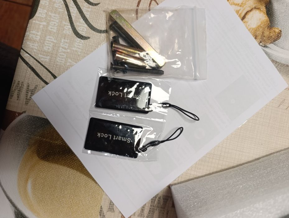 Klamka elektroniczna inteligentna z szyfrem