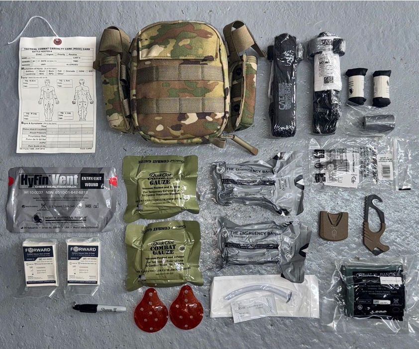 USAF Об’єднаний індивідуальний комплект першої допомоги (Joint Service First Aid Kit)