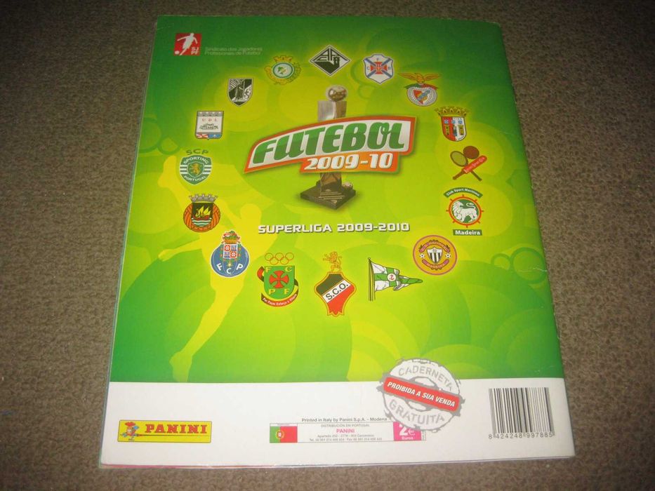 Caderneta Super Liga Futebol 2009/2010
