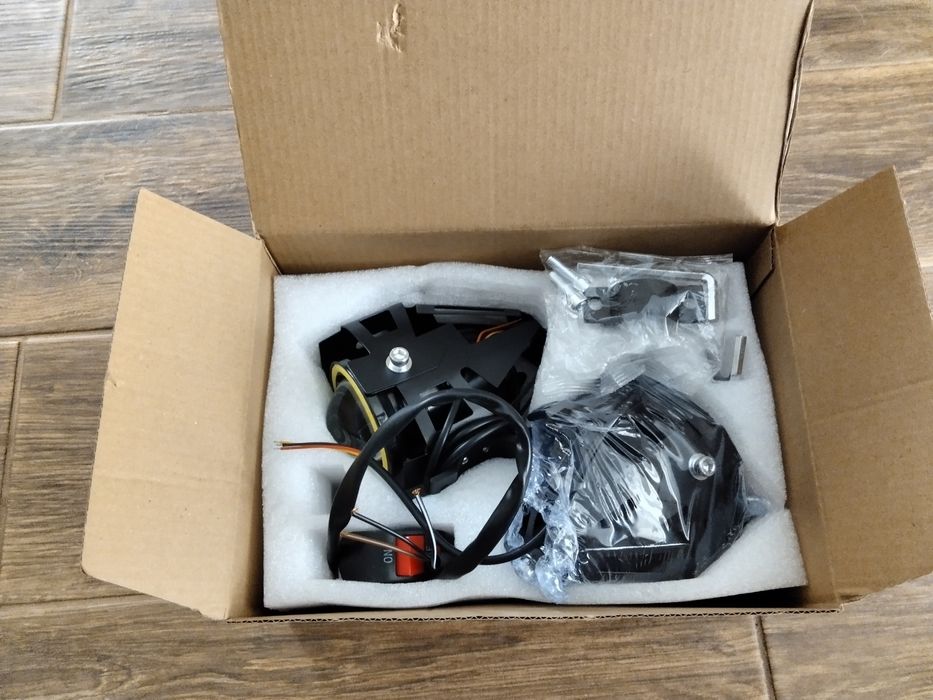 Фари додаткові для мото з дхо