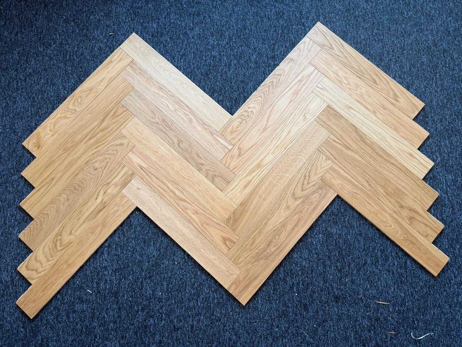 Jodełka klasyczna dębowa 11x100x600 Select Lakier UV