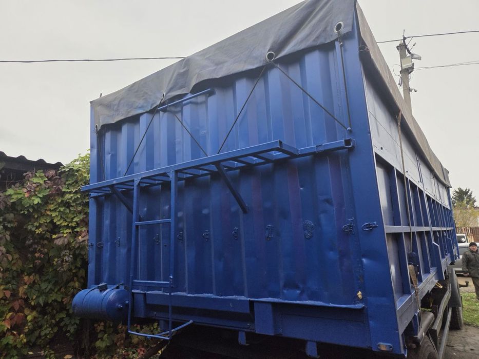 Renault Magnum тягач з причепом Рено Магнум