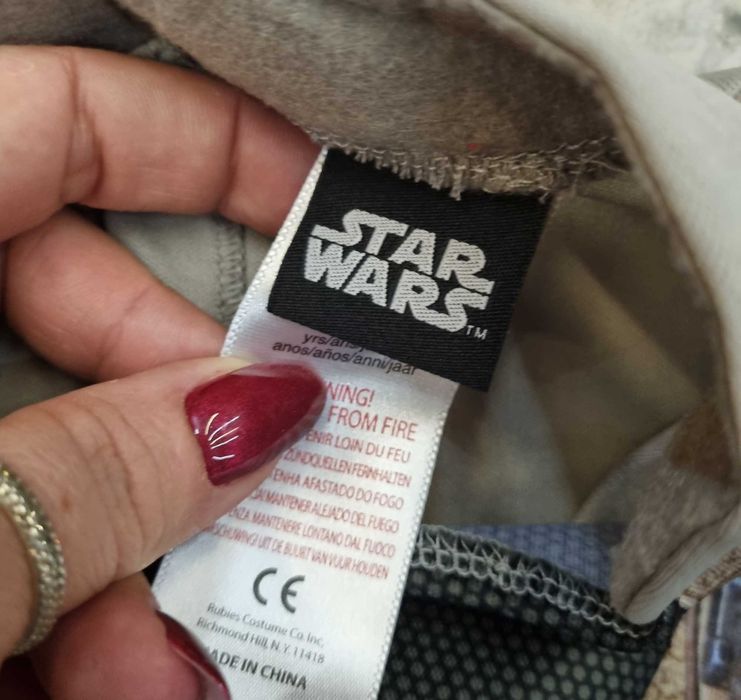 Strój 110 116 Star Wars kostium przebranie andrzejki karnawał