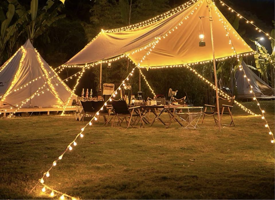 Luz ambiante campismo prova de agua