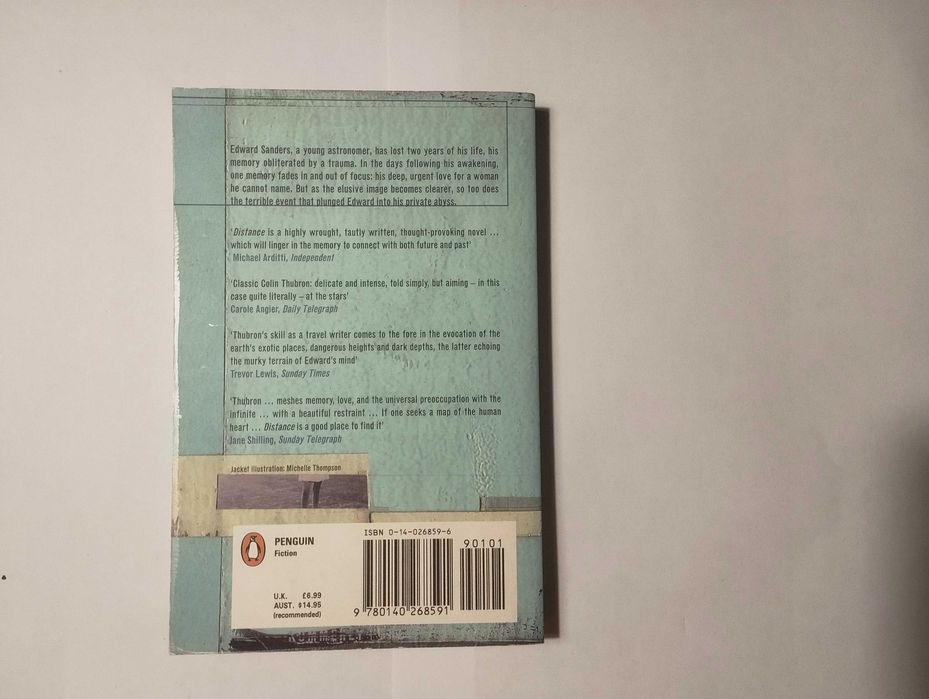 Colin Thurbron "Distance" (livro)