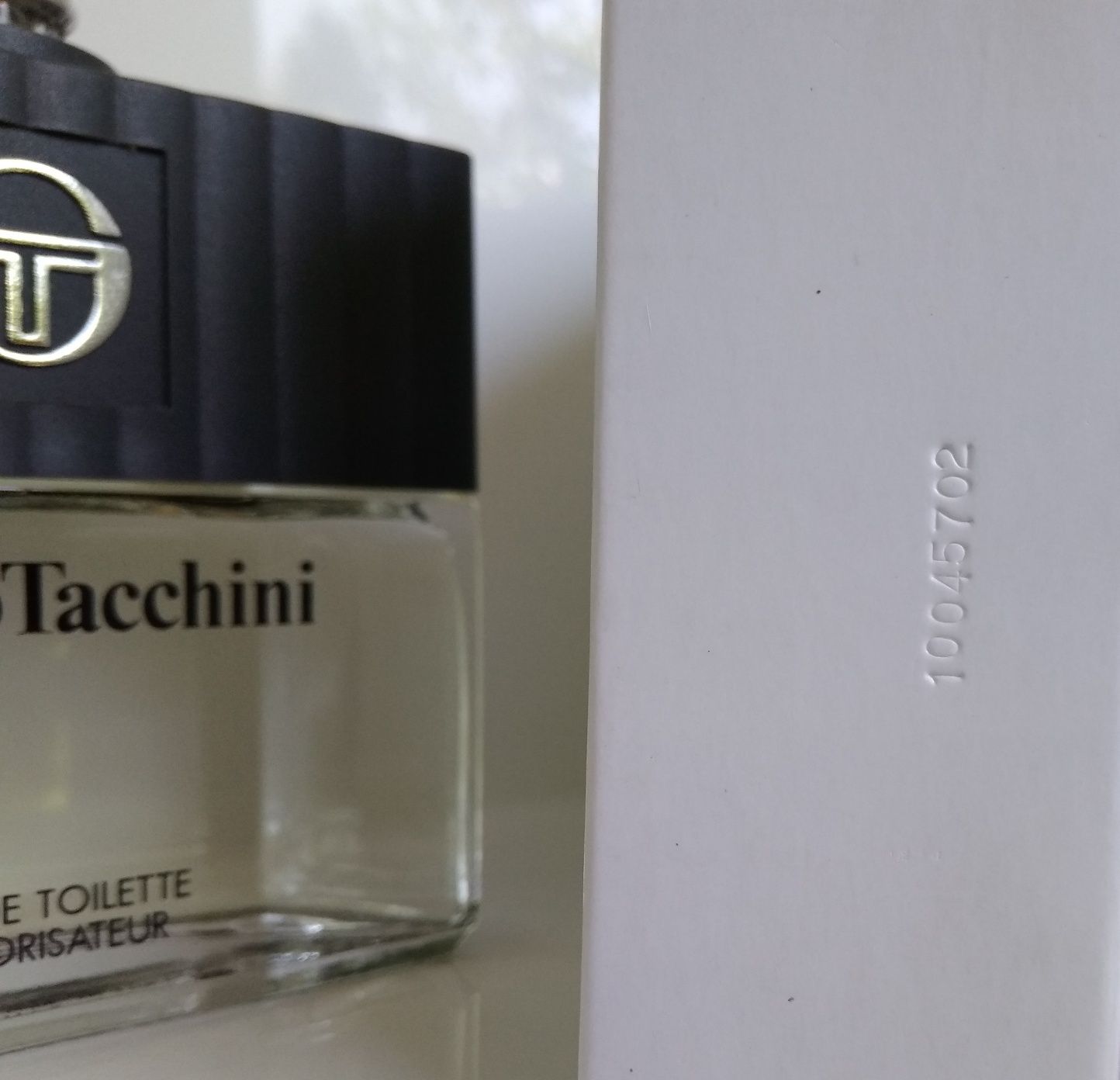 ظرفية زلق اللاتكس ضغط مقبلات  Sergio Tacchini 100 ml EDT perfumy męskie vintage unikat