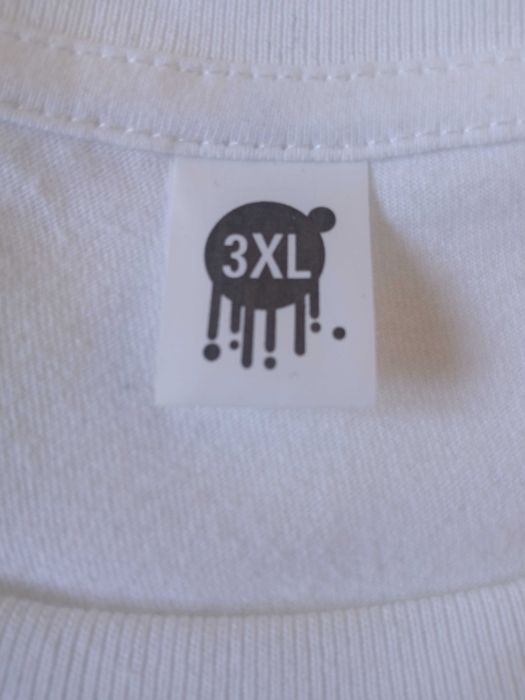 Nowa szara koszulka męska w rozmiarze XXXL